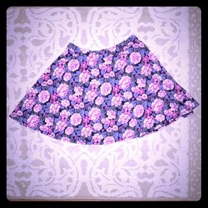 ABERCROMBIE KIDS Girls Floral Skirt-Size M